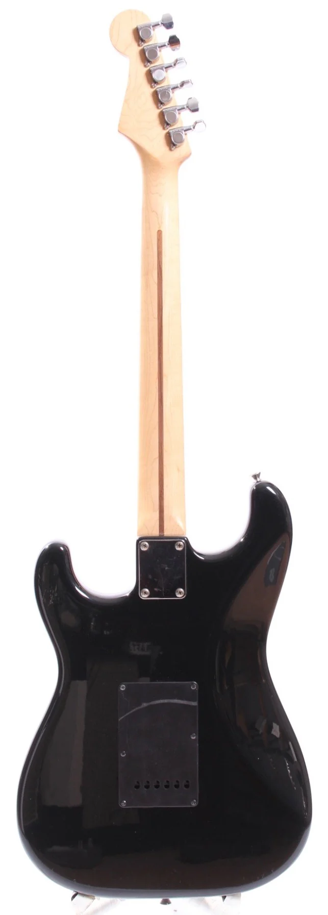 1991 Squier Stratocaster Silver Series black - Image 6