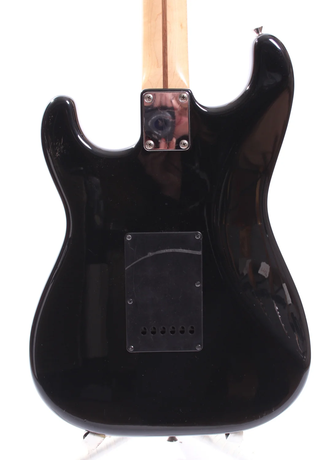 1991 Squier Stratocaster Silver Series black - Image 7