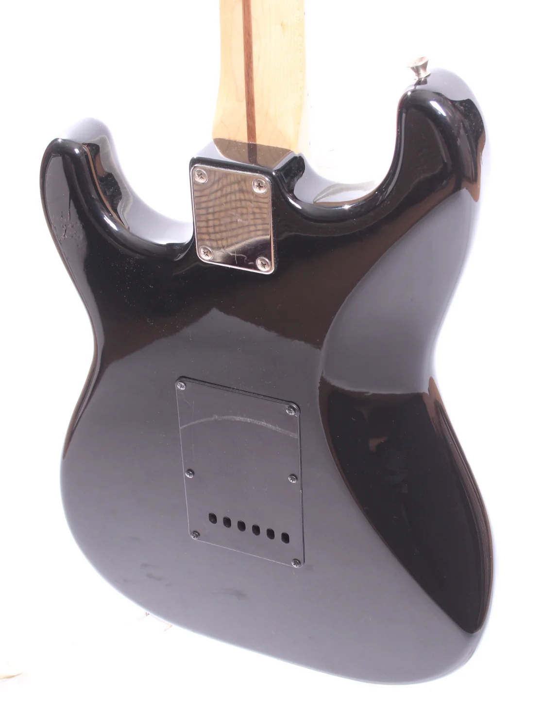 1991 Squier Stratocaster Silver Series black - Image 8