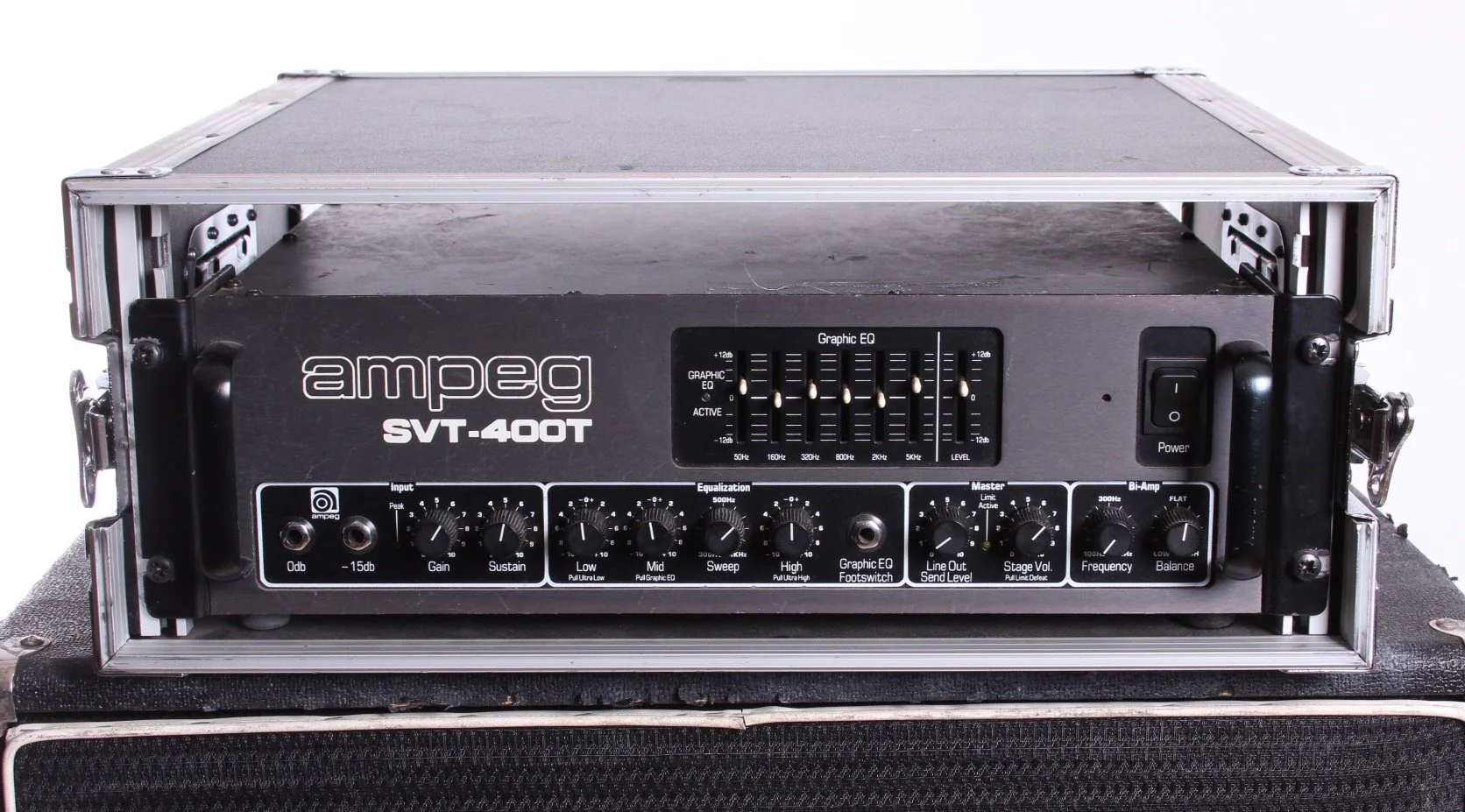 1992 Ampeg SVT-400T with SVT-1540HE Cabinet - Image 2