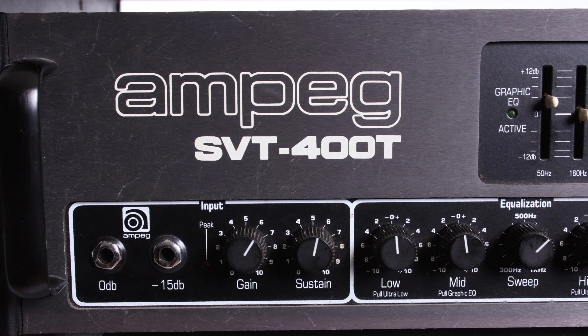 1992 Ampeg SVT-400T with SVT-1540HE Cabinet - Image 4