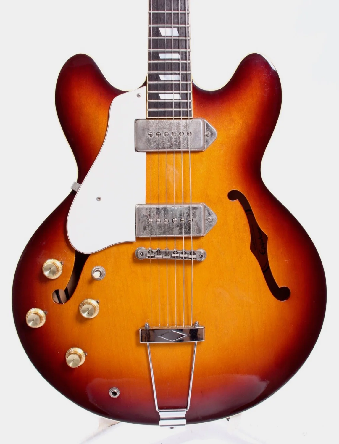 1992 Epiphone Casino lefty sunburst - Image 2