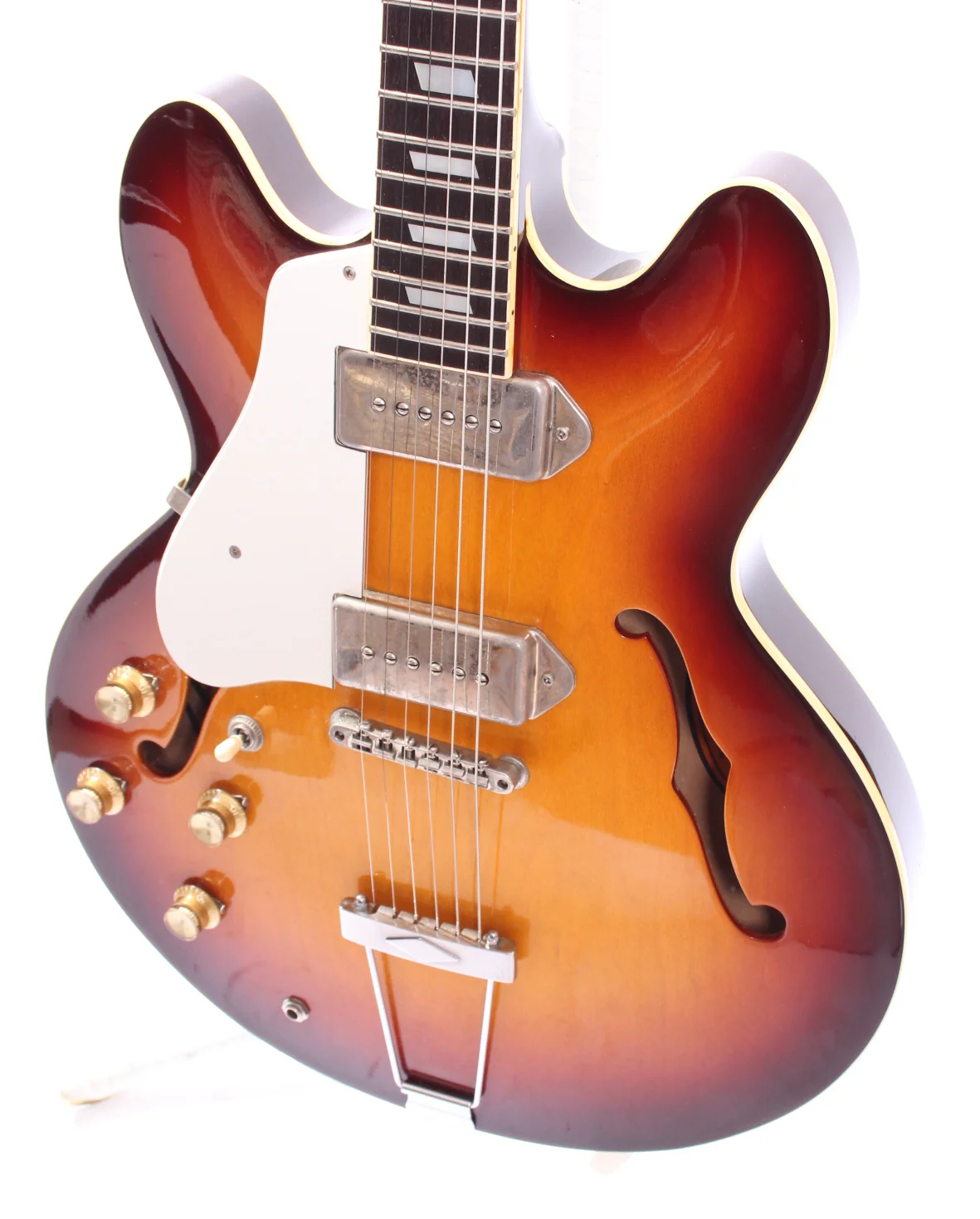 1992 Epiphone Casino lefty sunburst - Image 3