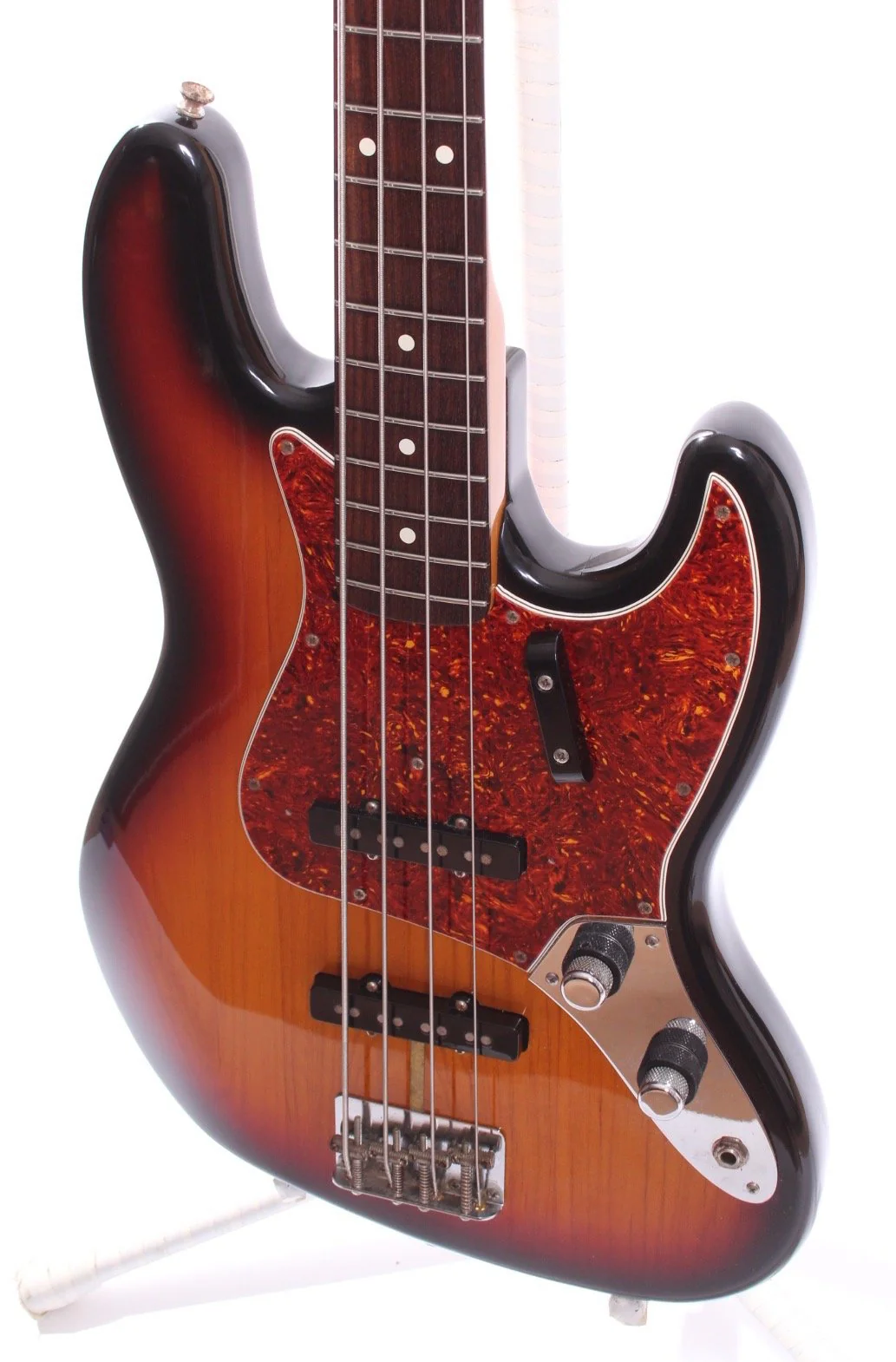 1992 Fender American Vintage '62 Reissue Jazz Bass sunburst - Image 3