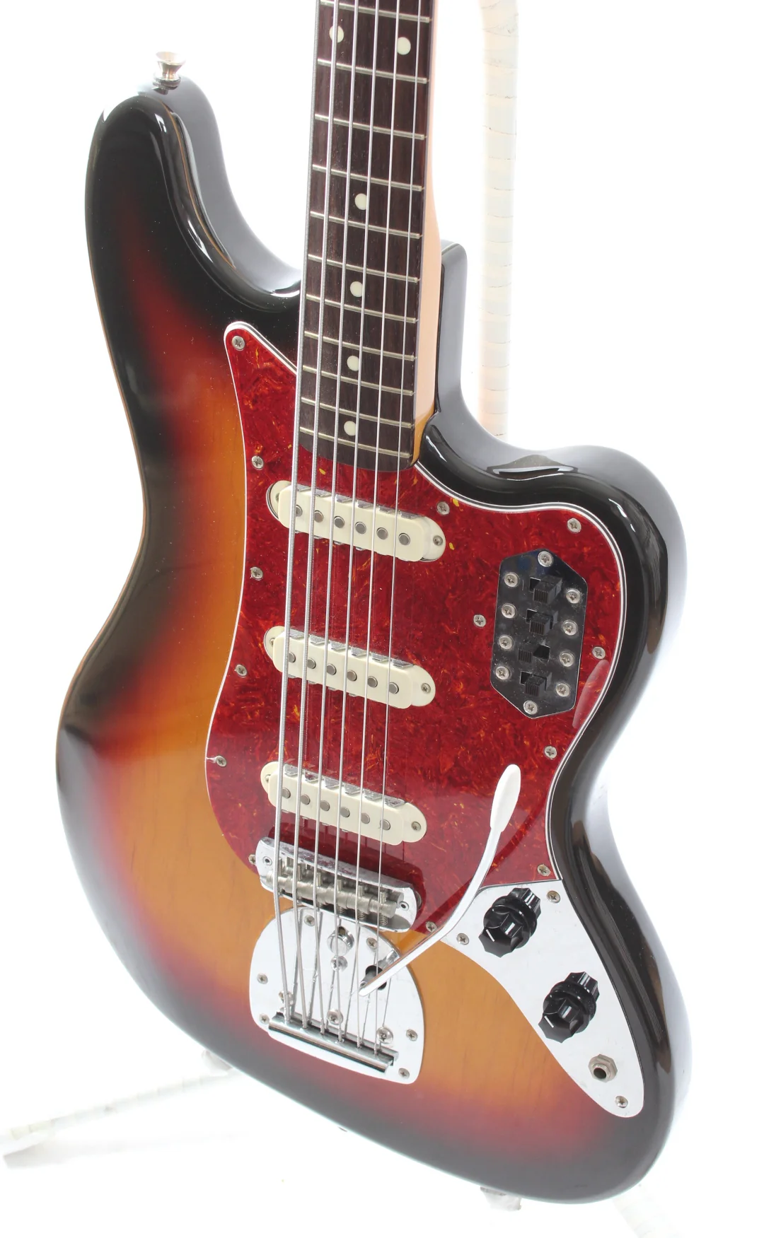 1992 Fender Bass VI Custom Edition sunburst - Image 3