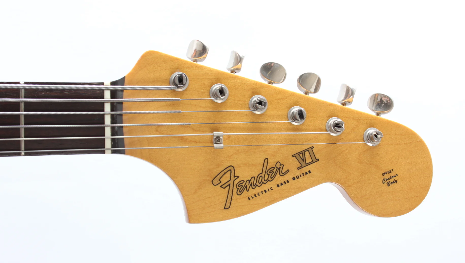 1992 Fender Bass VI Custom Edition sunburst - Image 5