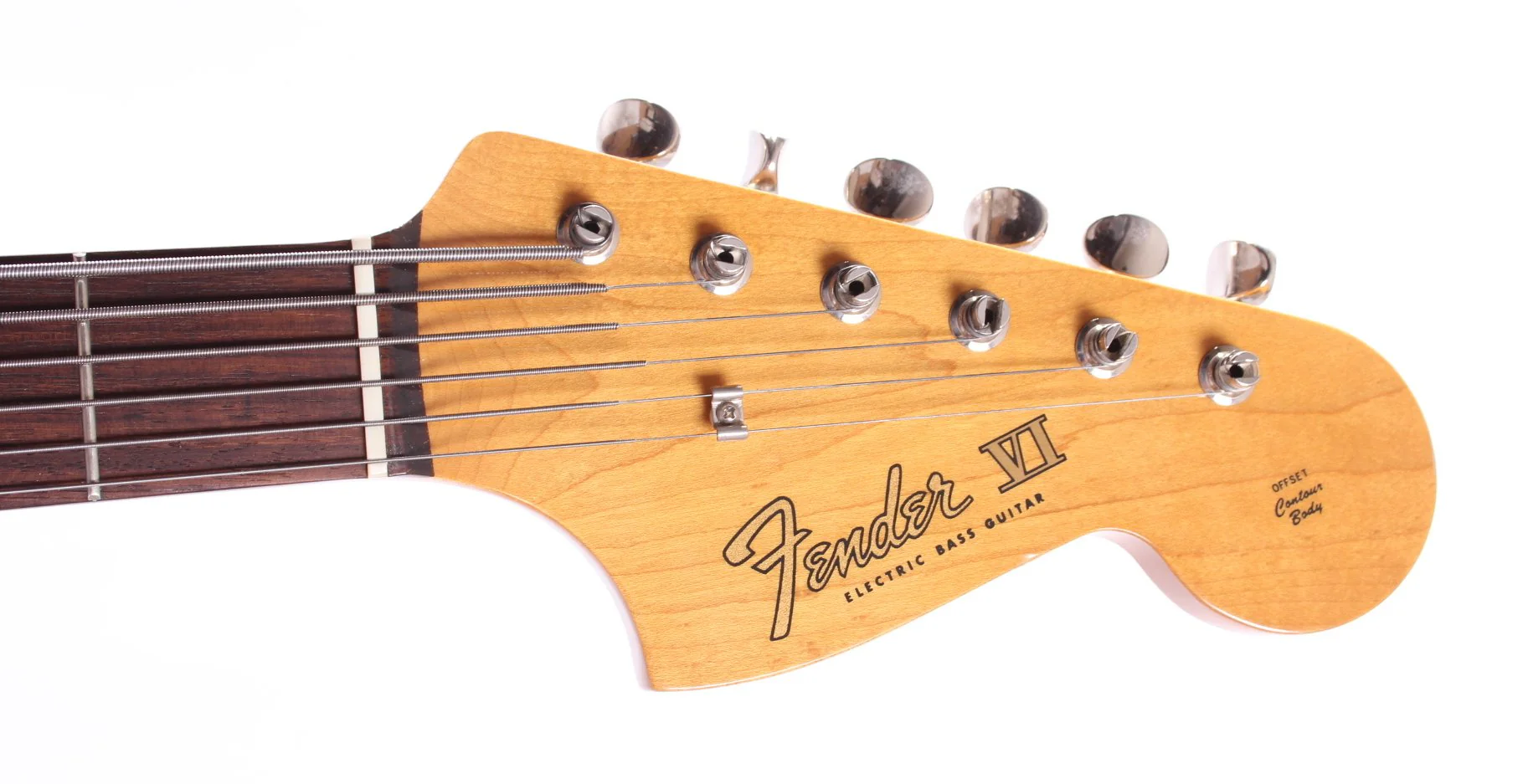 1992 Fender Bass VI sunburst - Image 5