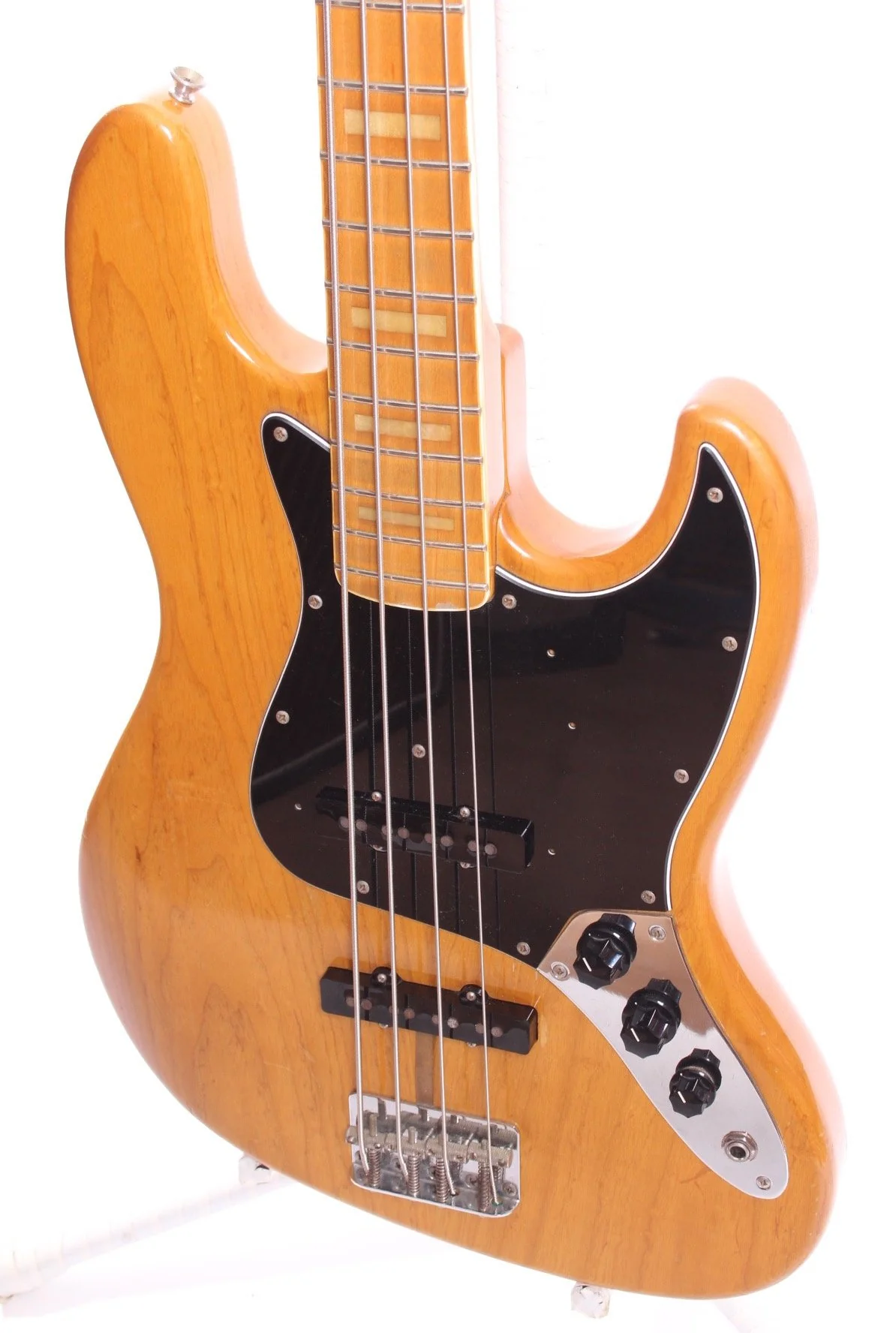 1992 Fender Jazz Bass 75 Reissue natural - Image 3