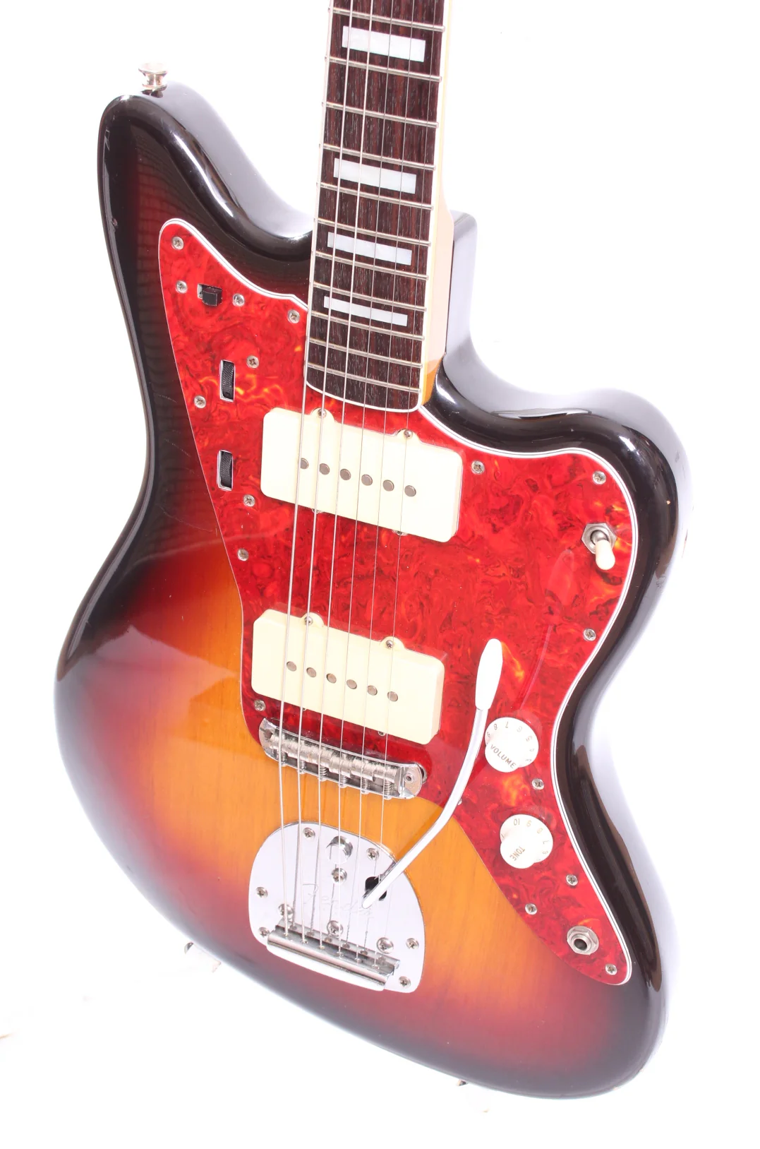 1992 Fender Jazzmaster 66 Reissue JM66-145 nitro sunburst - Image 3