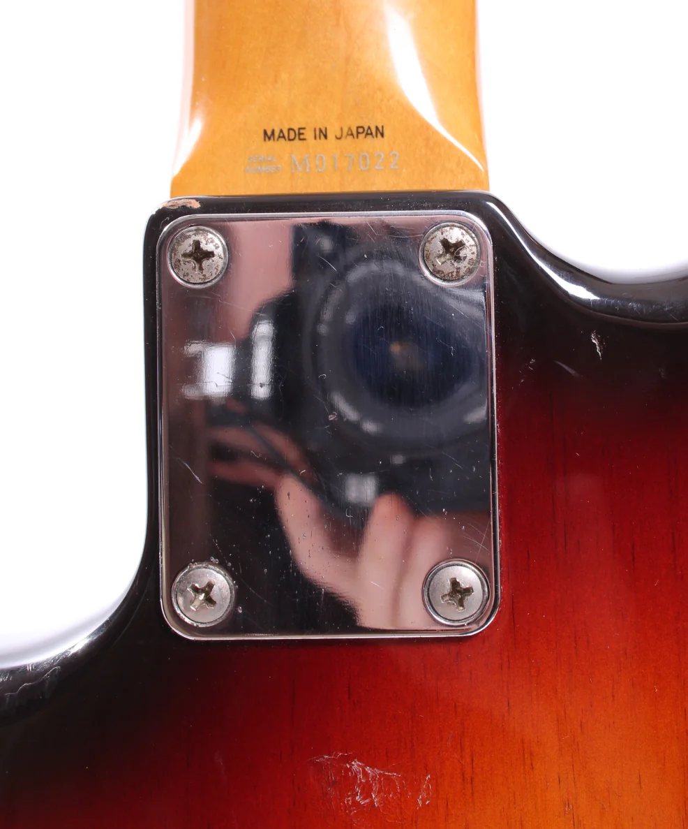 1992 Fender Jazzmaster 66 Reissue JM66-145 nitro sunburst - Image 9