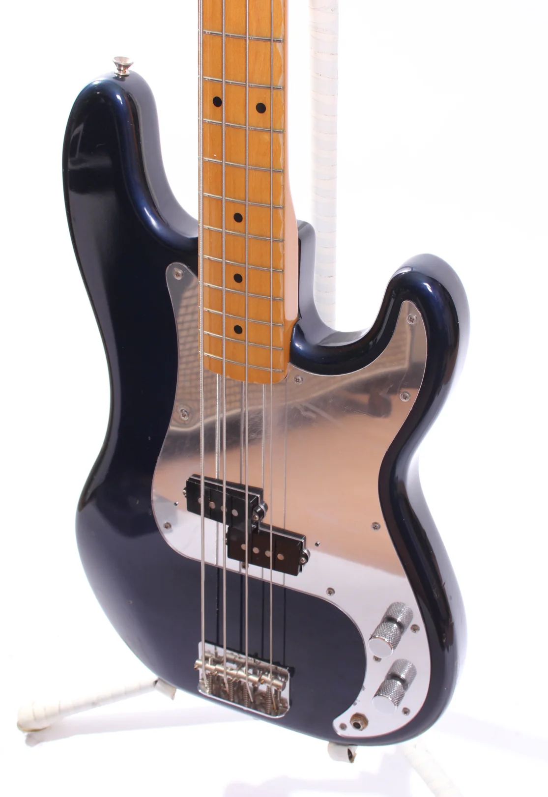 1992 Fender Precision Bass 57 Reissue jupiter blue metallic - Image 3