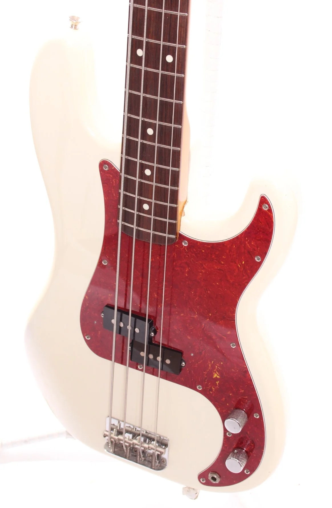 1992 Fender Precision Bass 62 Reissue vintage white - Image 3