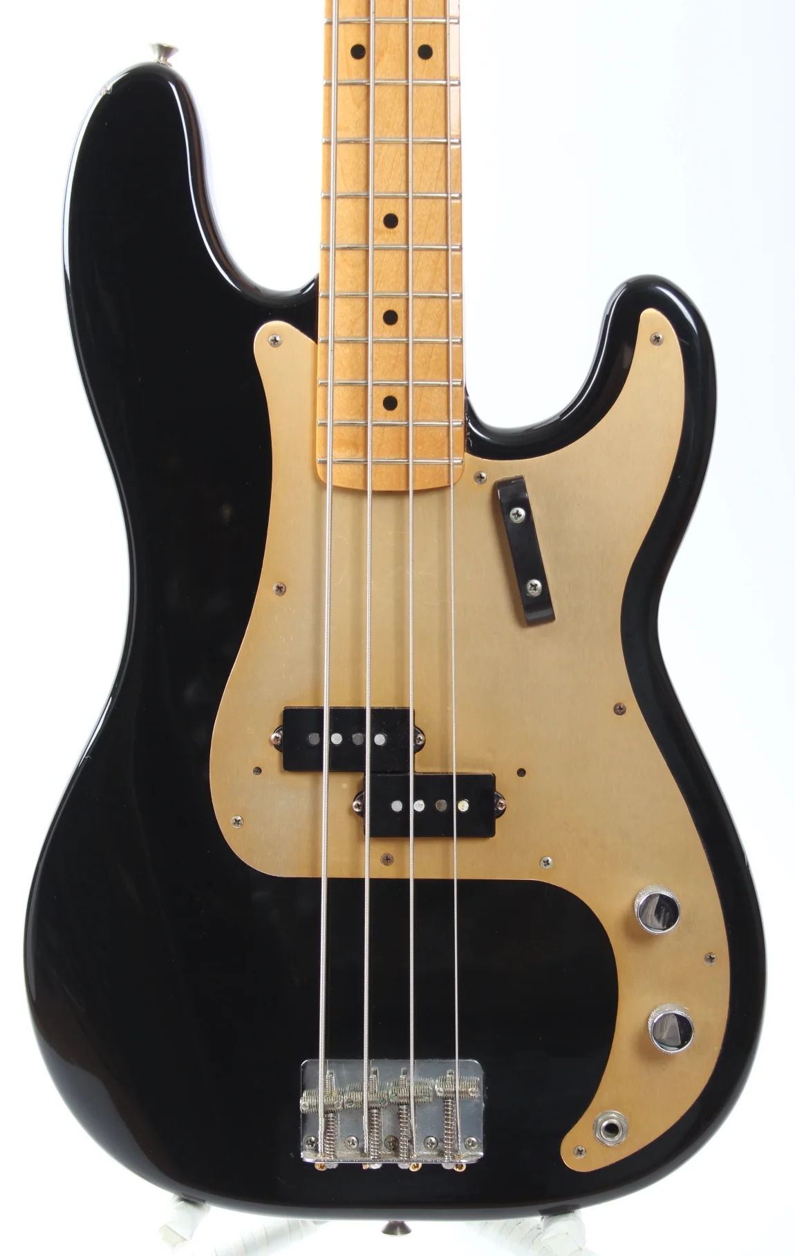 1992 Fender Precision Bass American Vintage 57 Reissue black - Image 2
