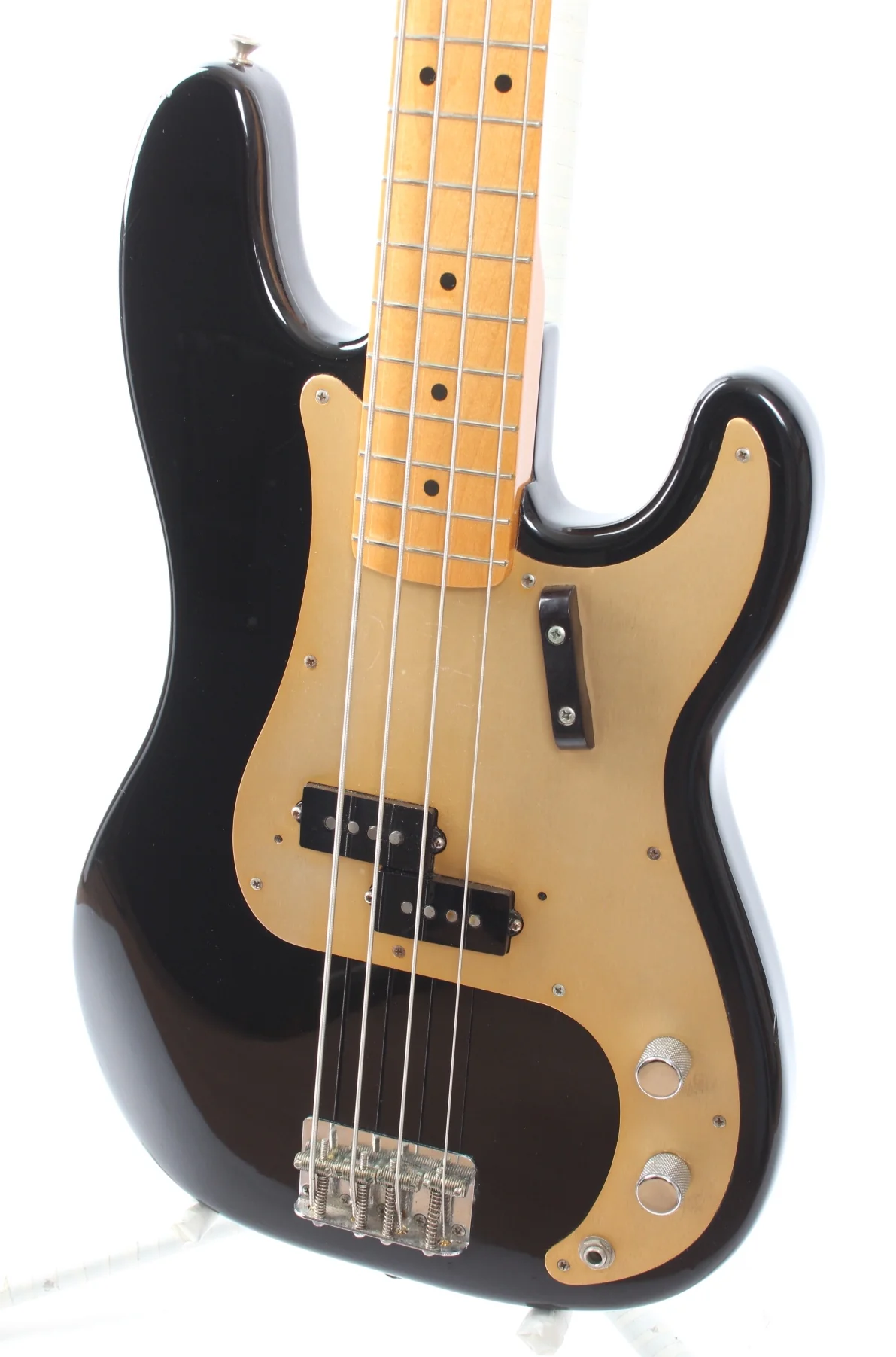 1992 Fender Precision Bass American Vintage 57 Reissue black - Image 3