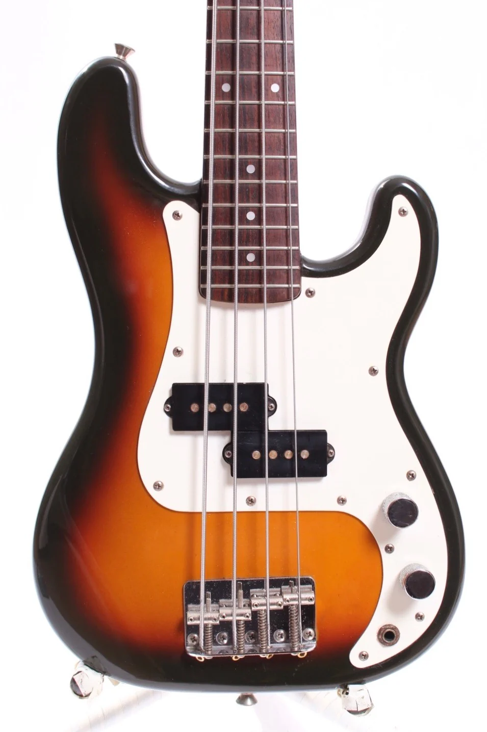 1992 Fender Precision Bass Mini MPB-33 sunburst - Image 2
