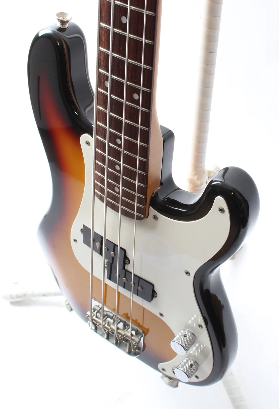 1992 Fender Precision Bass Mini MPB-33 sunburst - Image 3