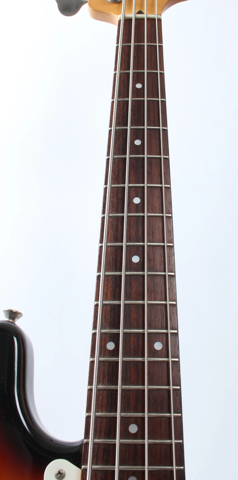 1992 Fender Precision Bass Mini MPB-33 sunburst - Image 4