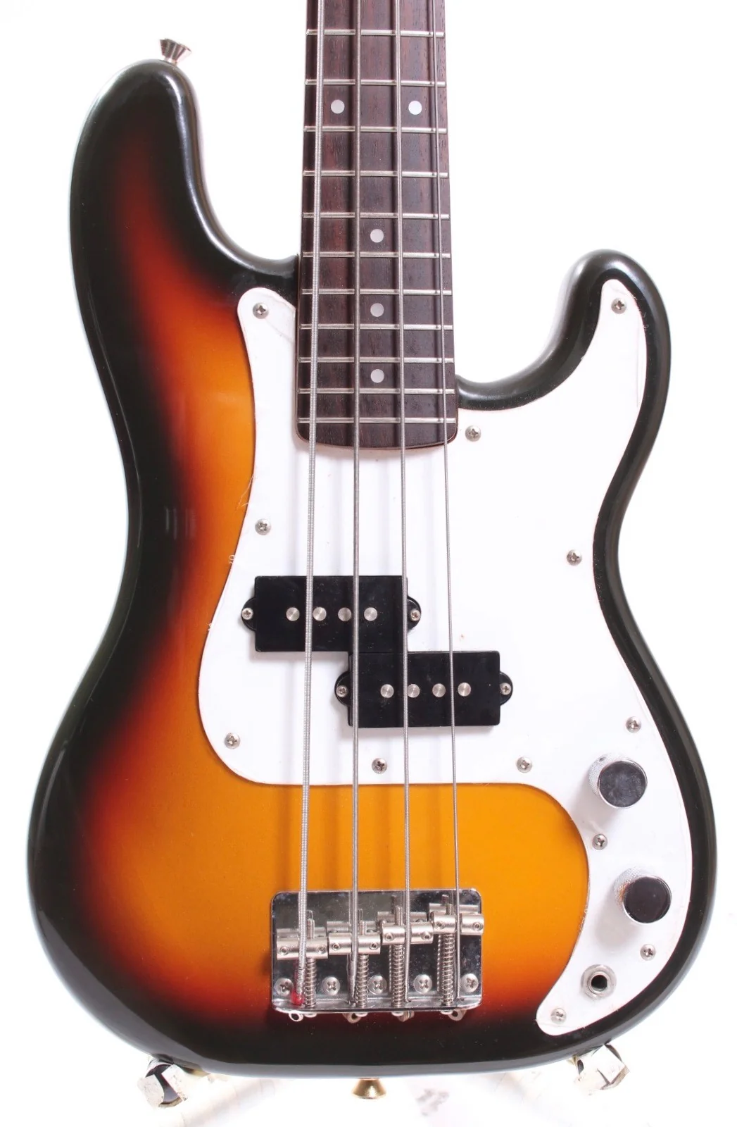1992 Fender Precision Bass Mini MPB-33 sunburst - Image 2