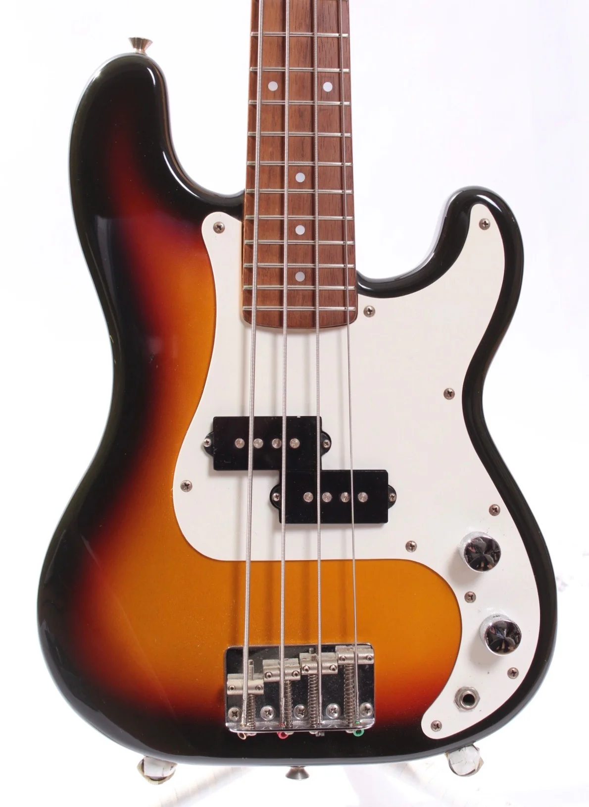 1992 Fender Precision Bass Mini MPB-33 sunburst - Image 2