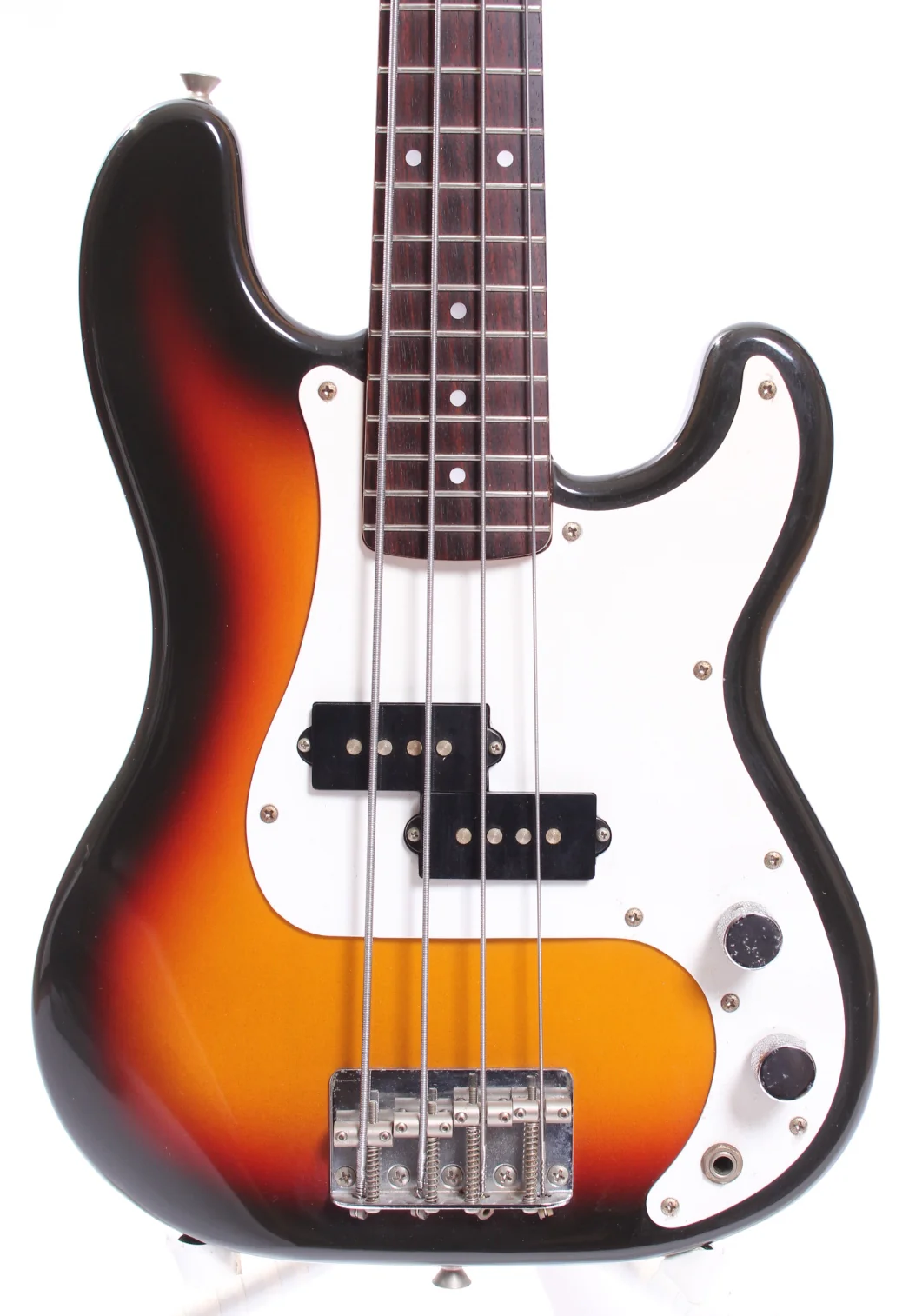 1992 Fender Precision Bass Mini MPB-33 sunburst - Image 2