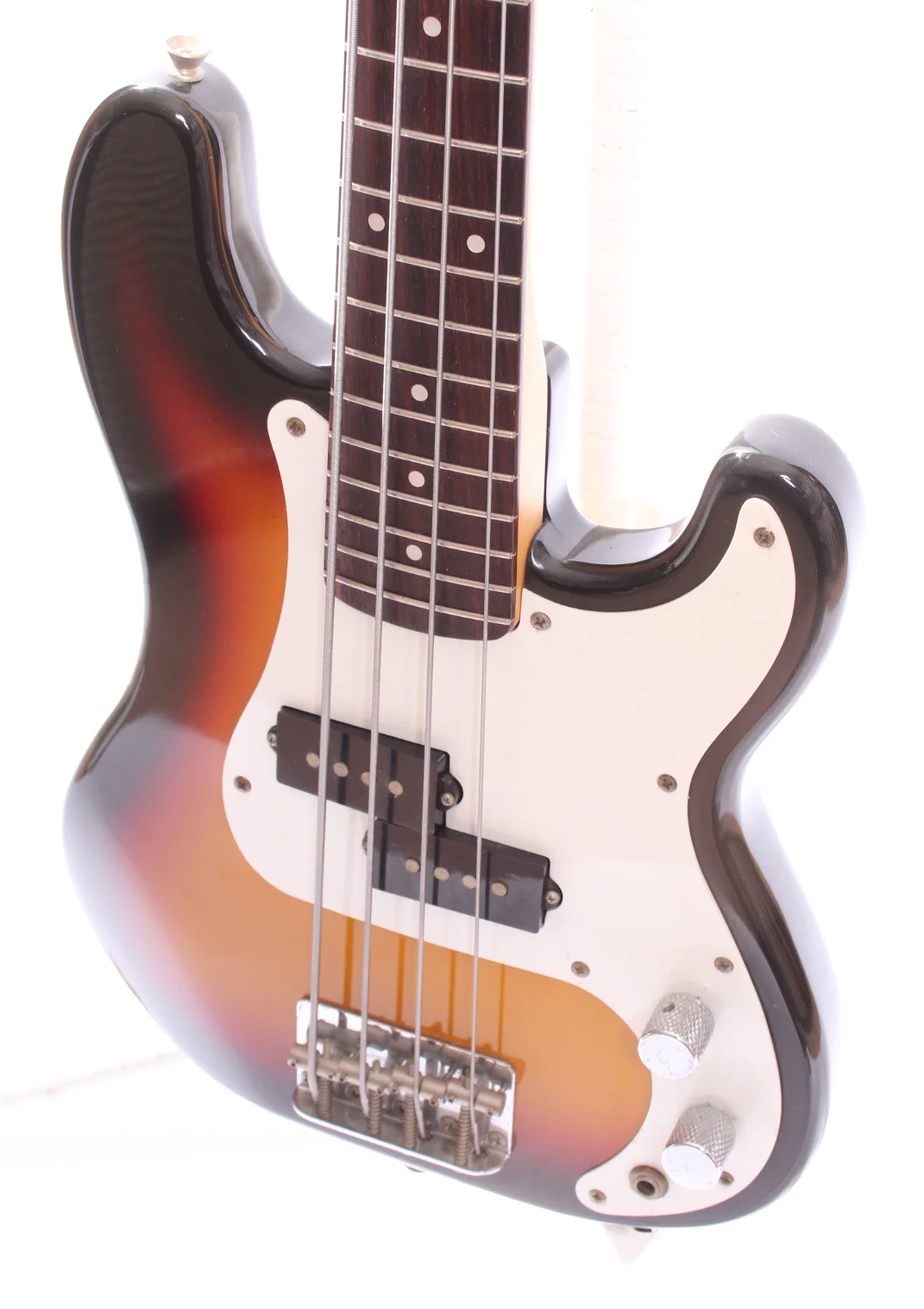 1992 Fender Precision Bass Mini MPB-33 sunburst - Image 3