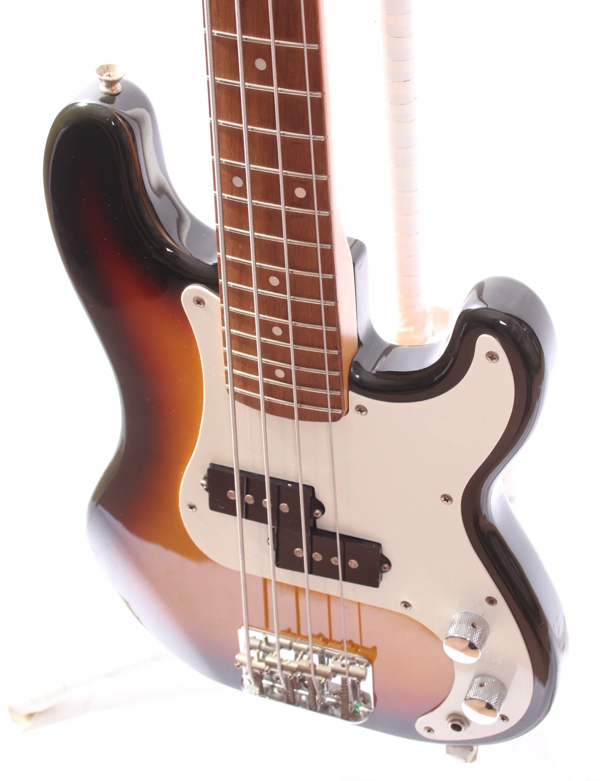 1992 Fender Precision Bass Mini MPB-33 sunburst - Image 3
