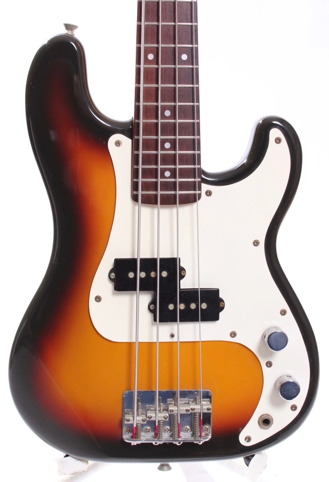 1992 Fender Precision Bass Mini MPB-33 sunburst - Image 2