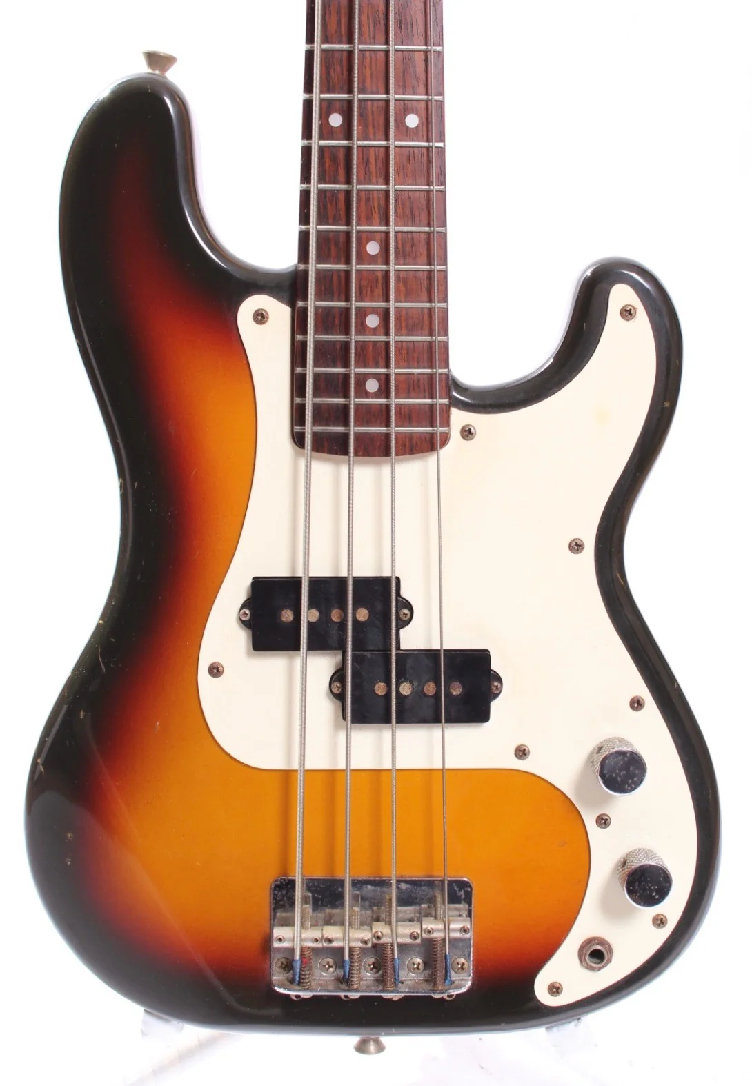 1992 Fender Precision Bass Mini MPB-33 sunburst - Image 2