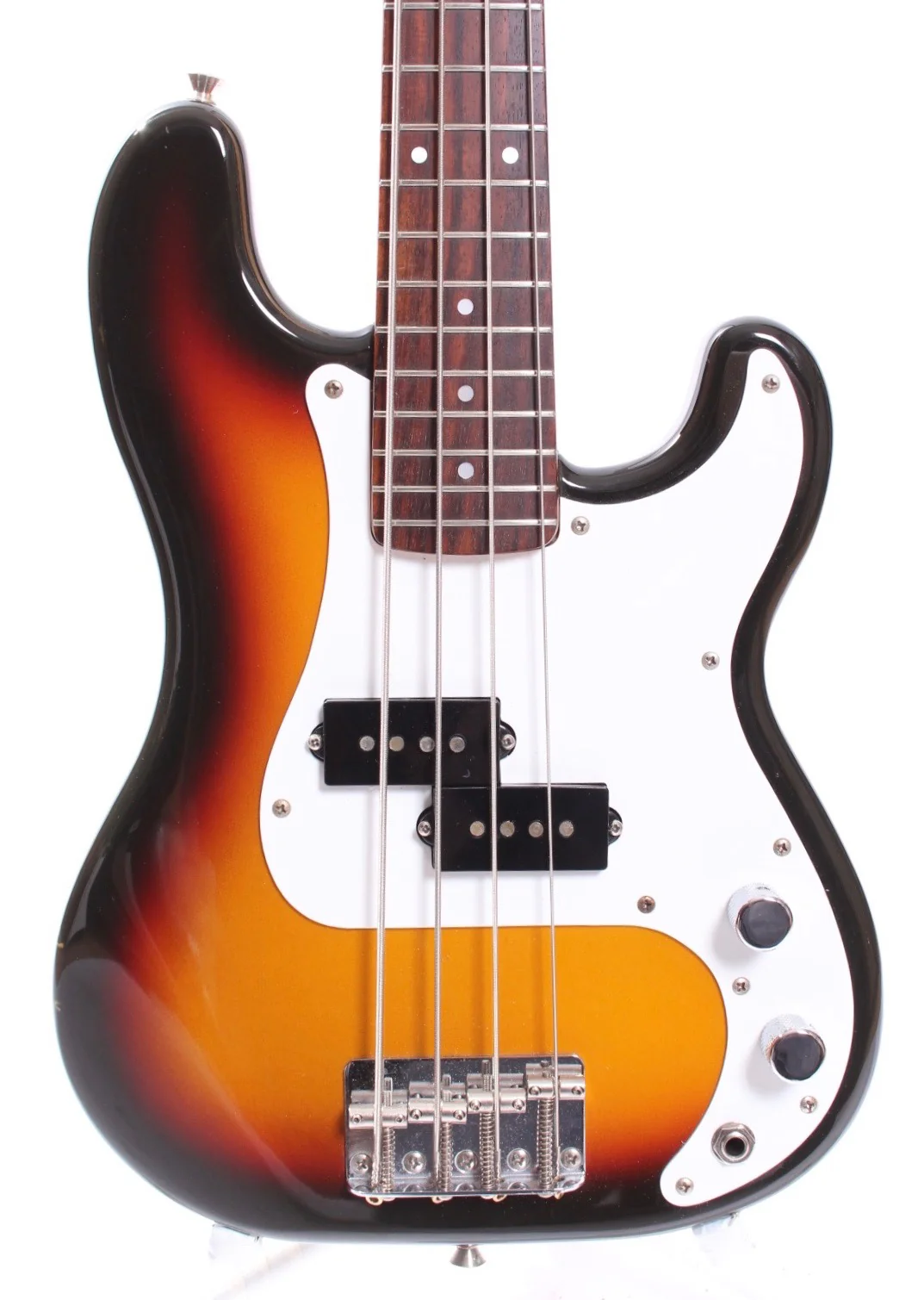 1992 Fender Precision Bass Mini MPB-33 sunburst - Image 2