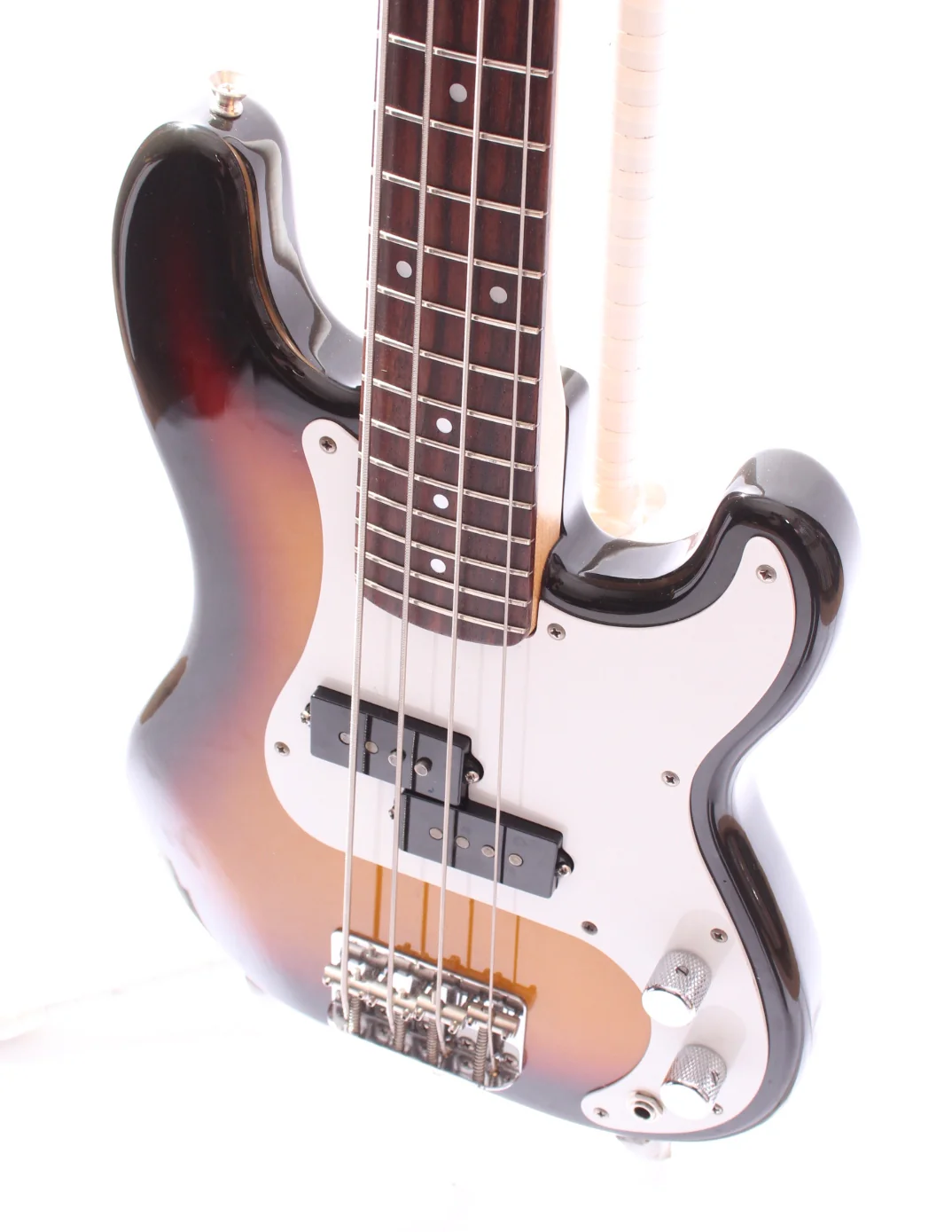 1992 Fender Precision Bass Mini MPB-33 sunburst - Image 3