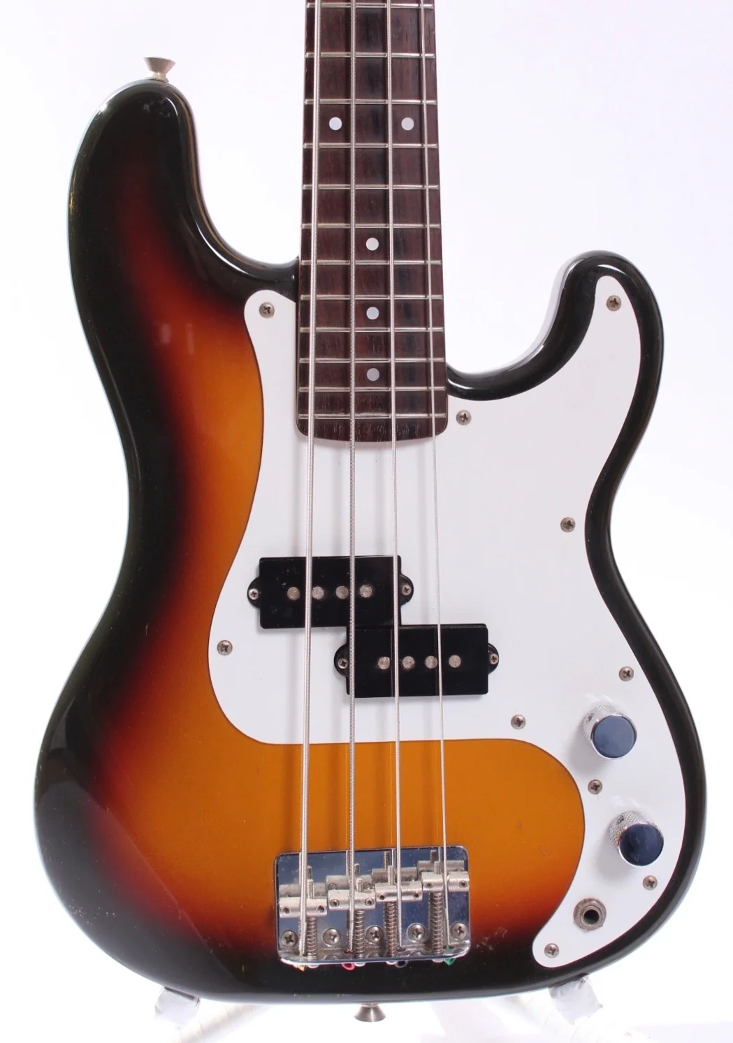1992 Fender Precision Bass Mini MPB-33 sunburst - Image 2