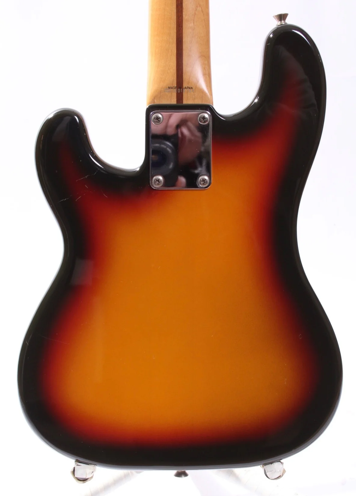 1992 Fender Precision Bass Mini MPB-33 sunburst - Image 7