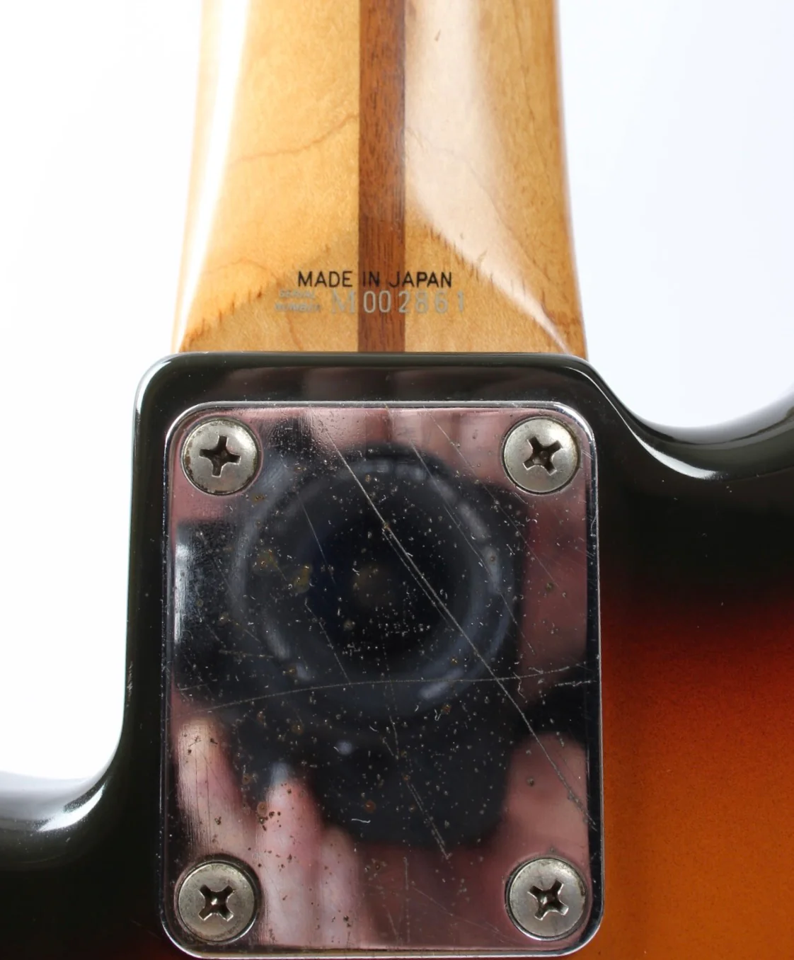 1992 Fender Precision Bass Mini MPB-33 sunburst - Image 11