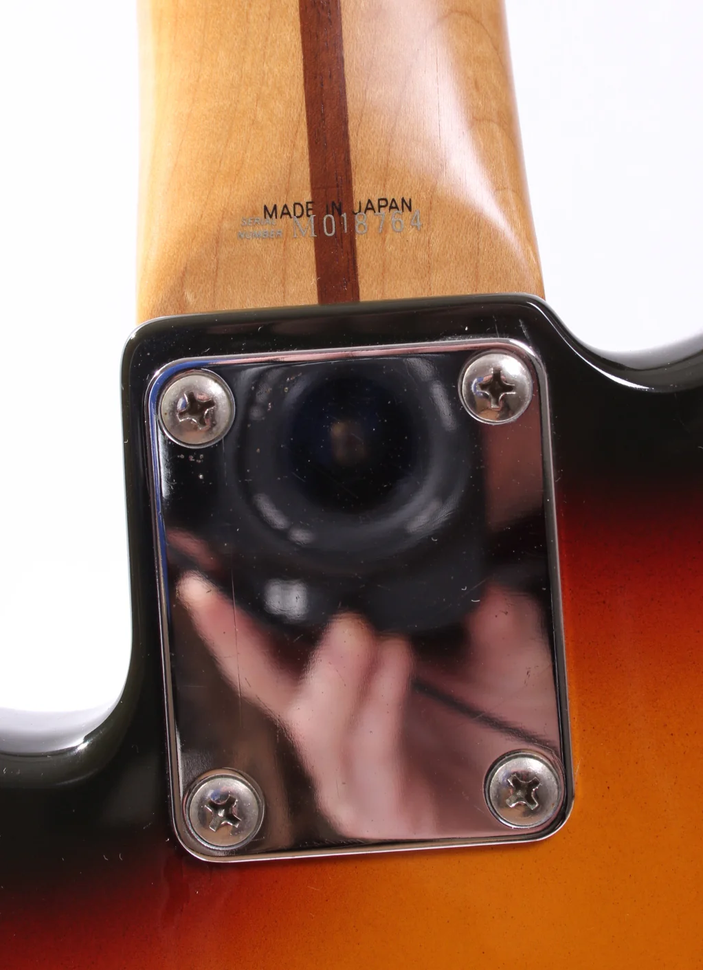 1992 Fender Precision Bass Mini MPB-33 sunburst - Image 9