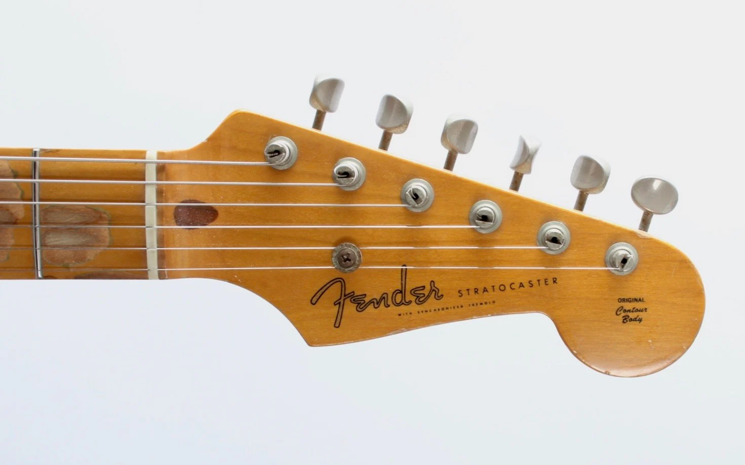 1992 Fender Stratocaster 54 Reissue sunburst - Image 5