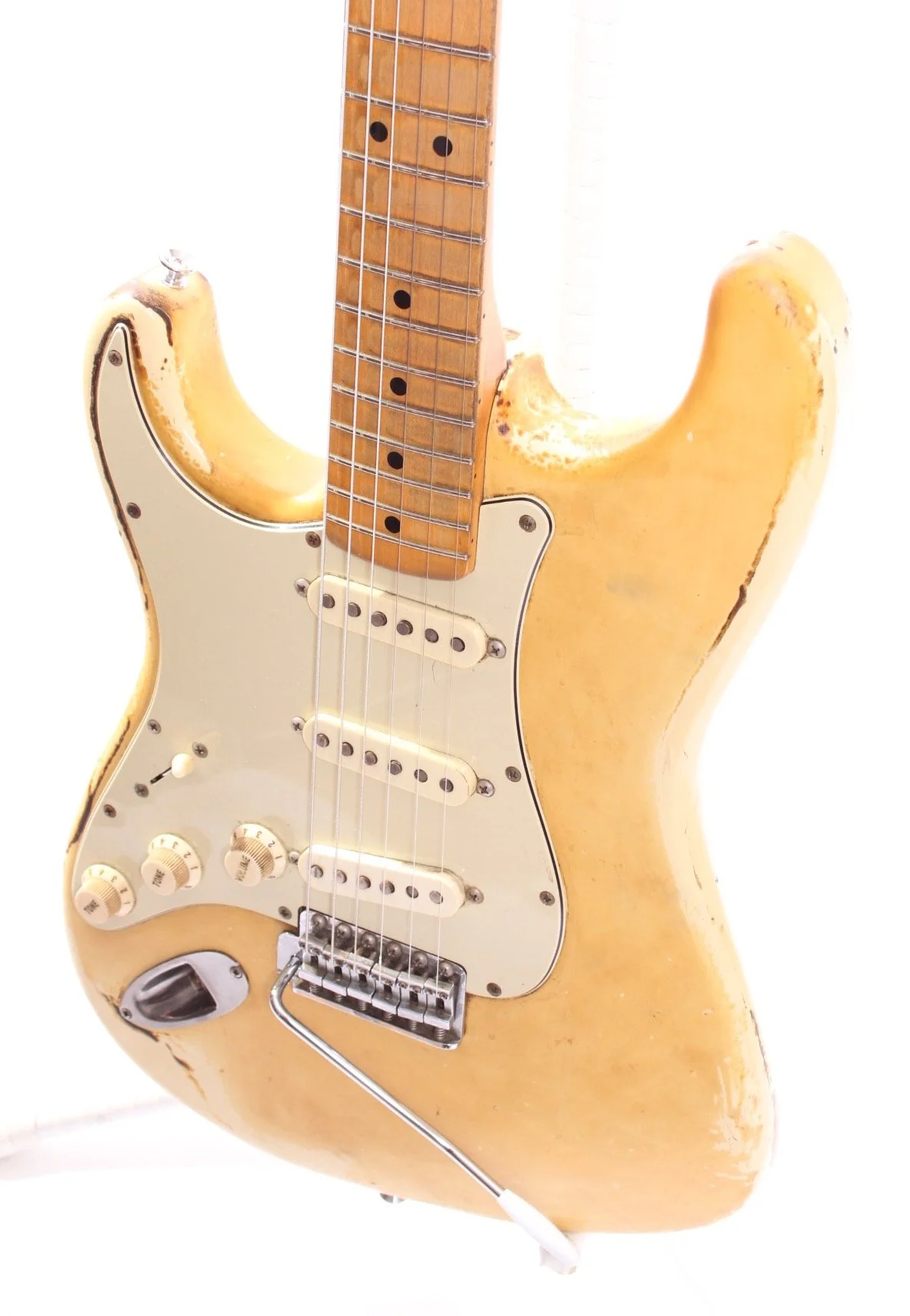 1992 Fender Stratocaster 72 Reissue vintage white - Image 3