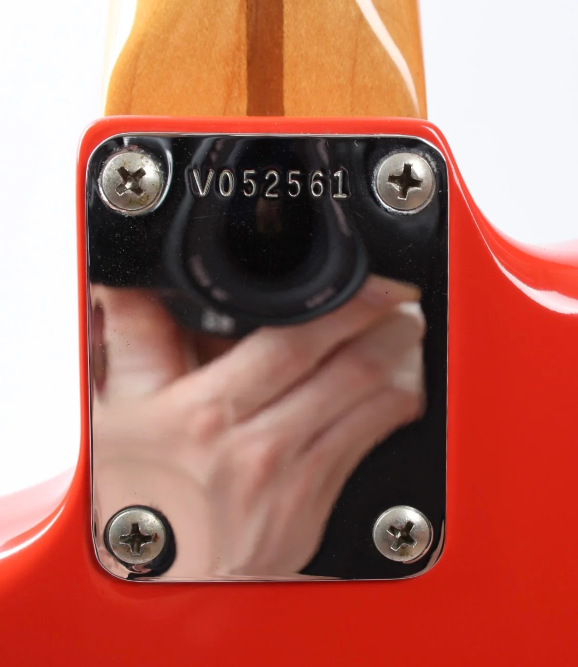 1992 Fender Stratocaster American Vintage '57 Reisse fiesta red - Image 11