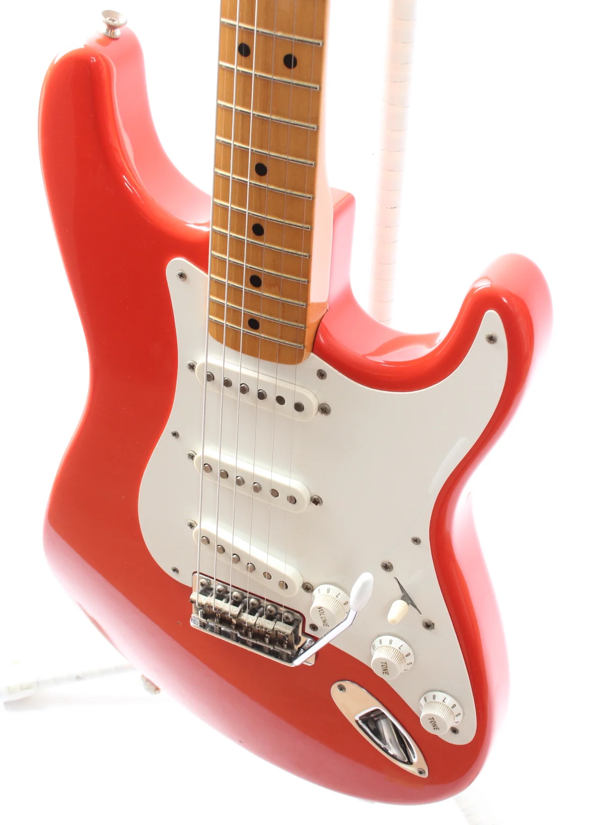 1992 Fender Stratocaster American Vintage '57 Reisse fiesta red - Image 3