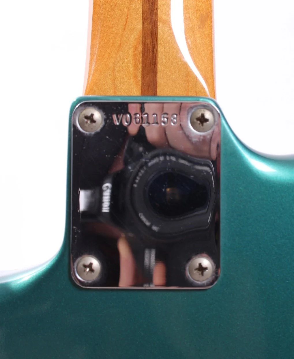 1992 Fender Stratocaster American Vintage 57 Reissue ocean turquoise metallic - Image 11