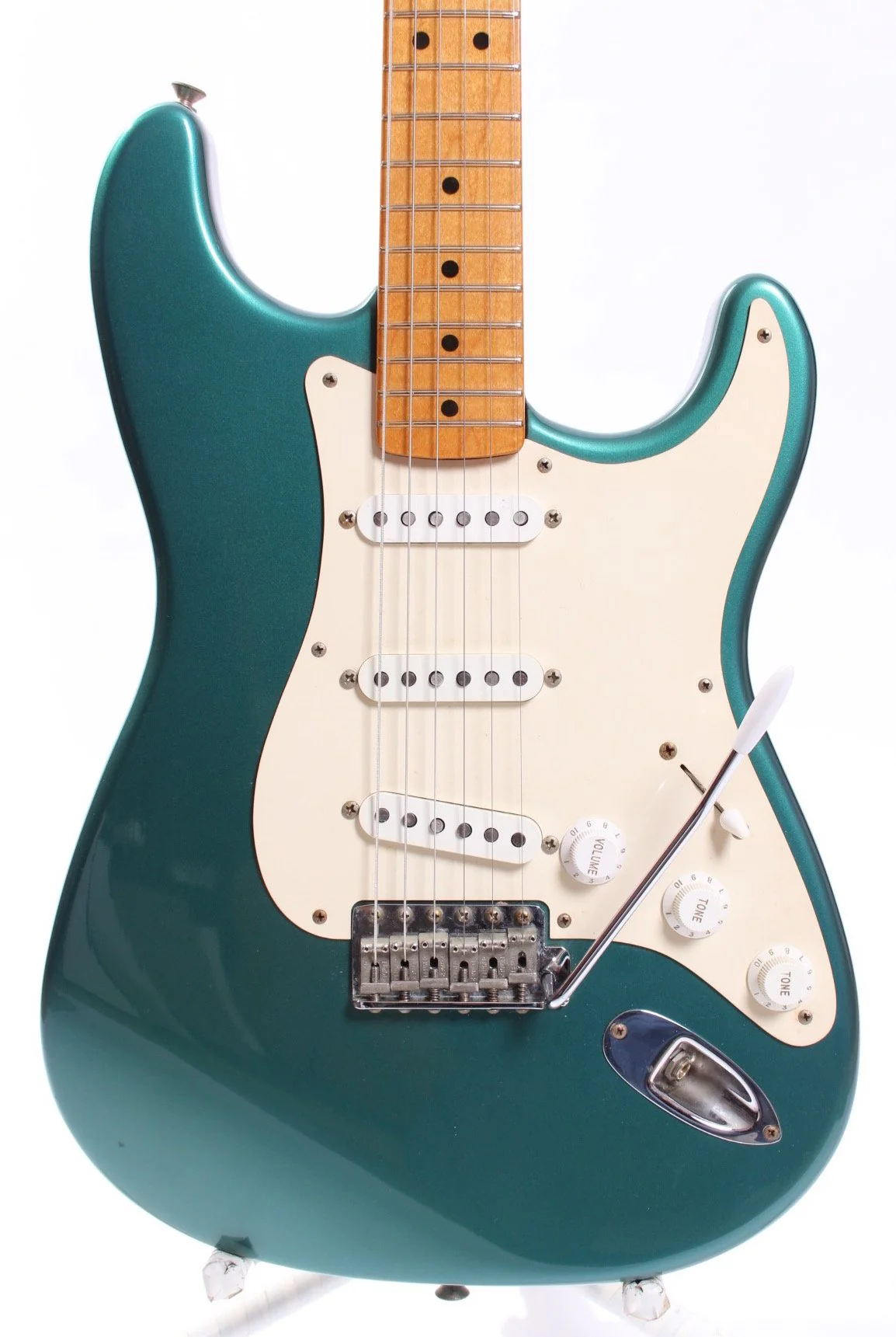 1992 Fender Stratocaster American Vintage 57 Reissue ocean turquoise metallic - Image 2