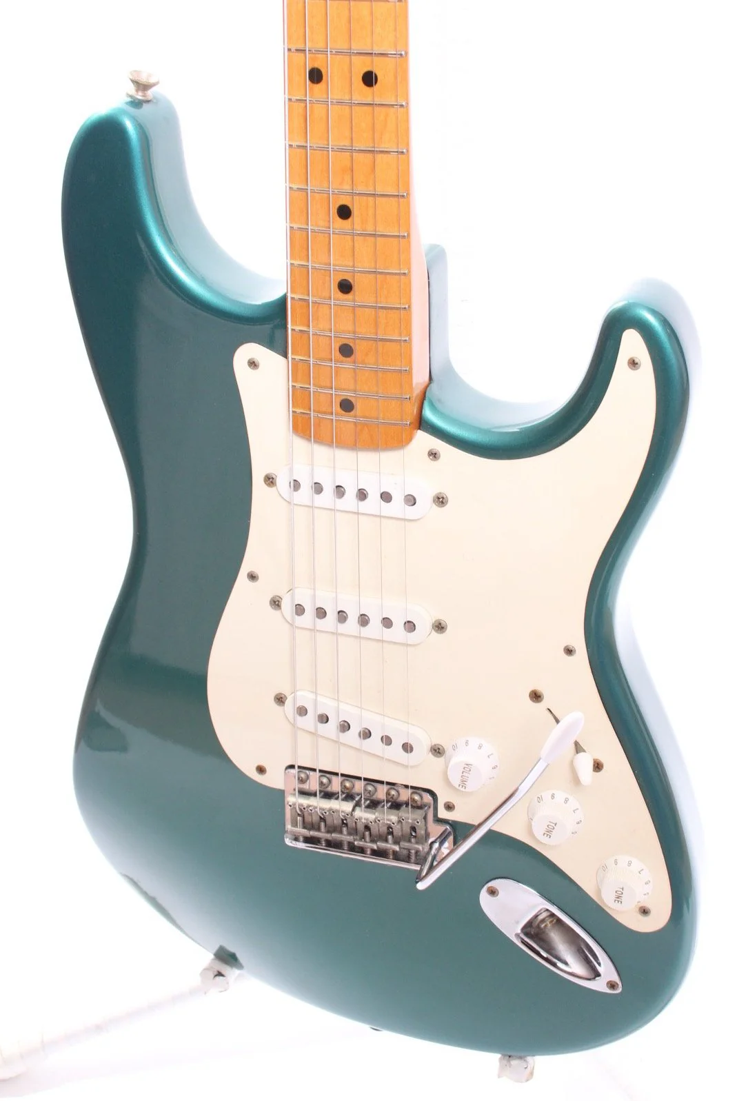 1992 Fender Stratocaster American Vintage 57 Reissue ocean turquoise metallic - Image 3