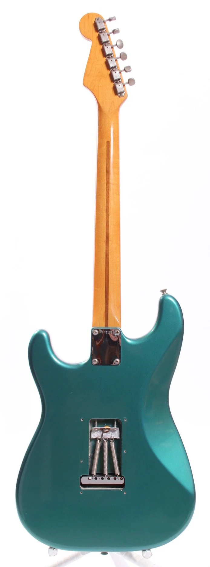 1992 Fender Stratocaster American Vintage 57 Reissue ocean turquoise metallic - Image 6