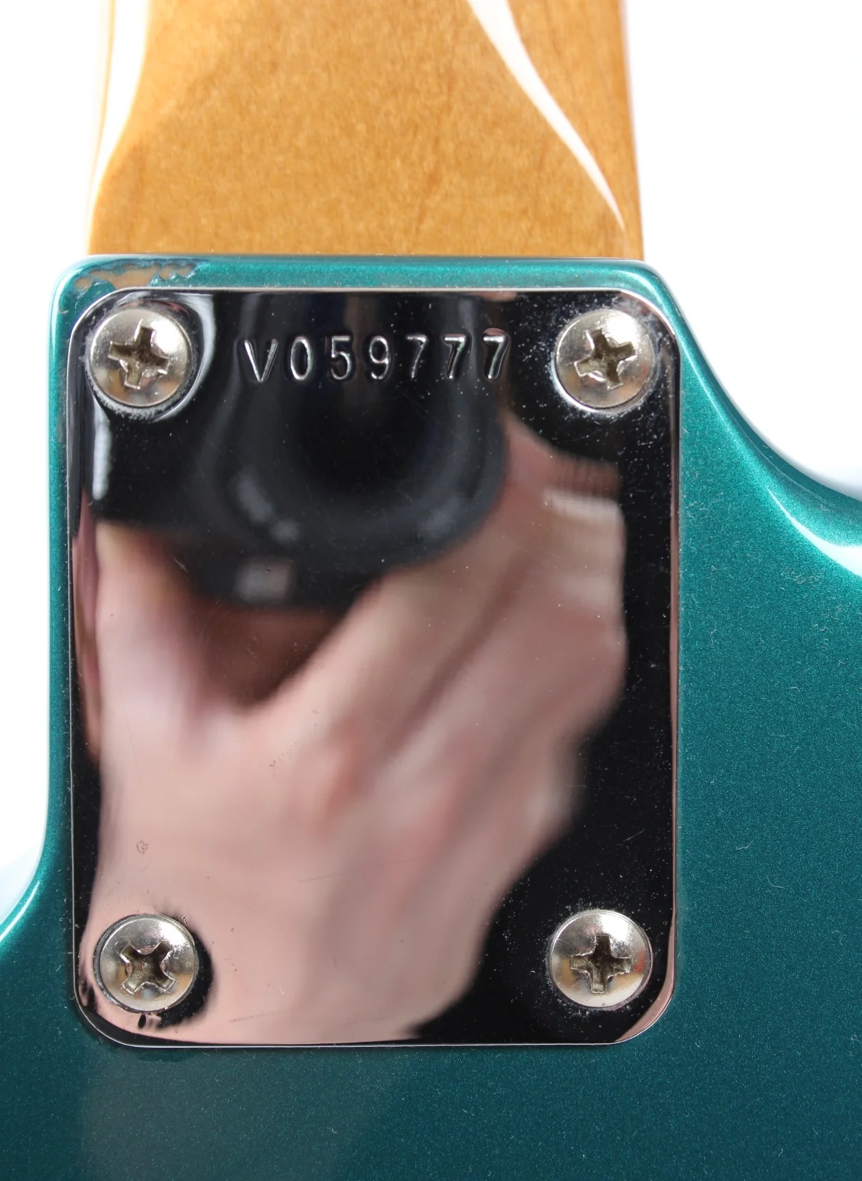 1992 Fender Stratocaster American Vintage 62 Reissue ocean turquoise metallic - Image 12