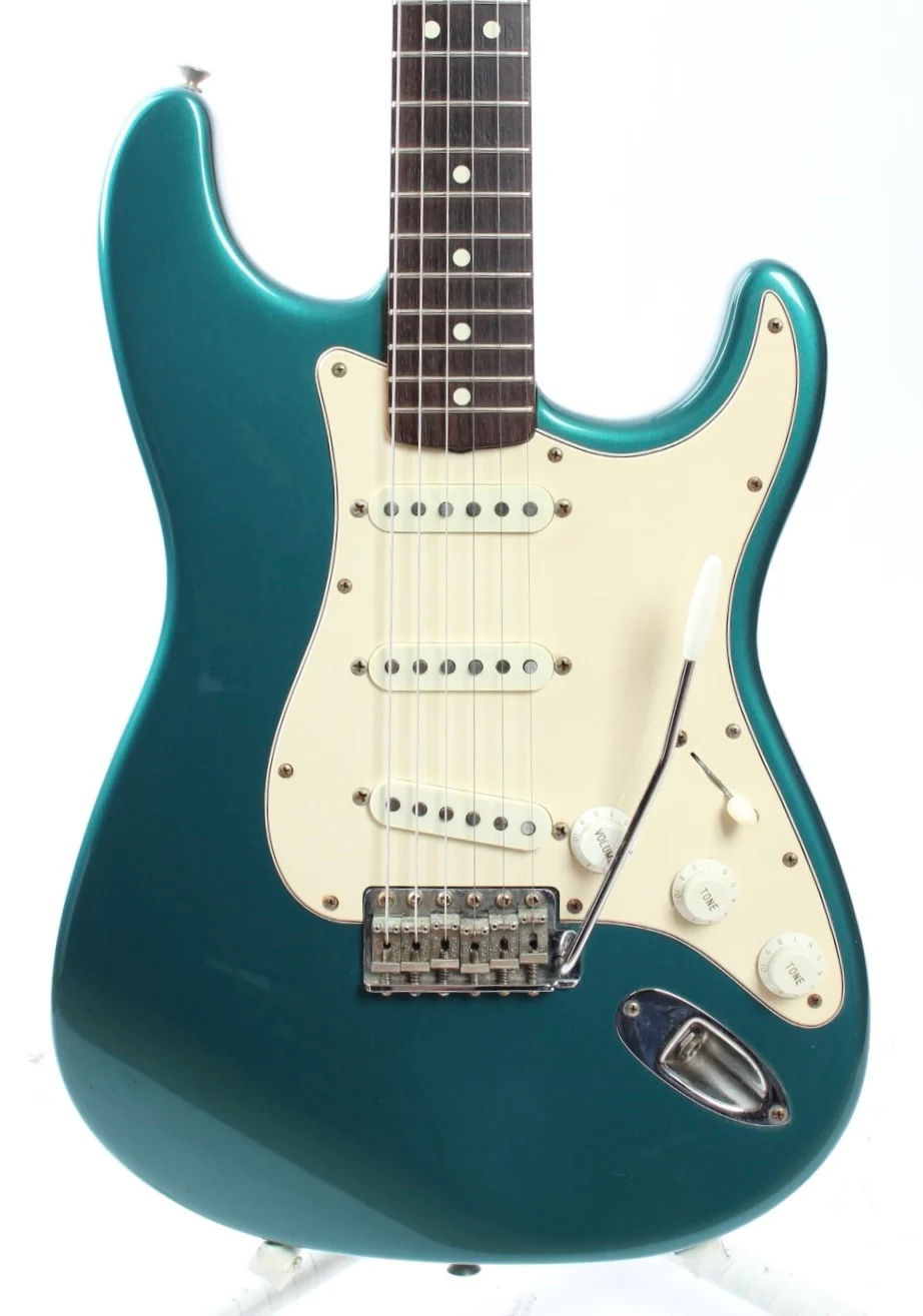 1992 Fender Stratocaster American Vintage 62 Reissue ocean turquoise metallic - Image 2