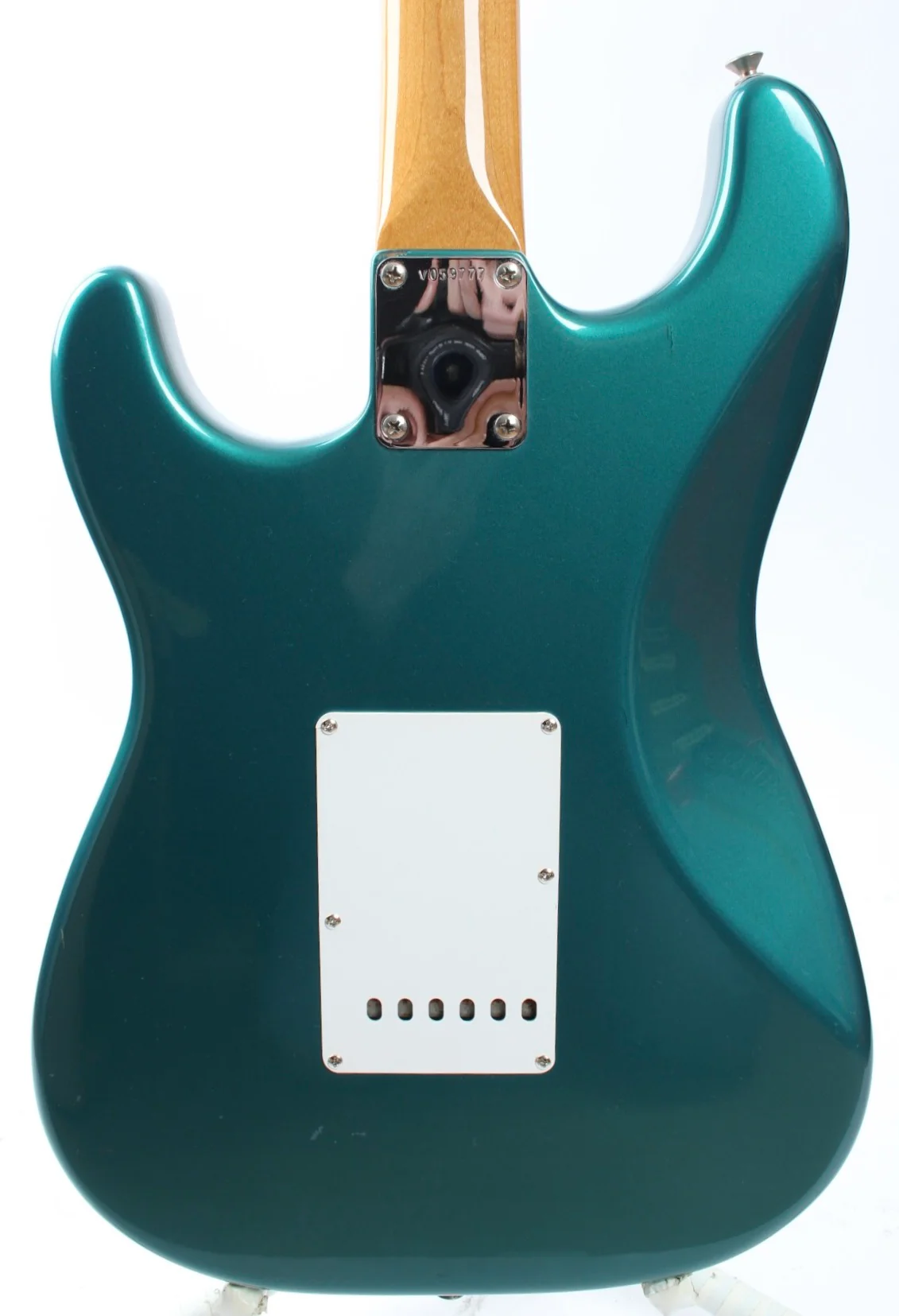 1992 Fender Stratocaster American Vintage 62 Reissue ocean turquoise metallic - Image 7
