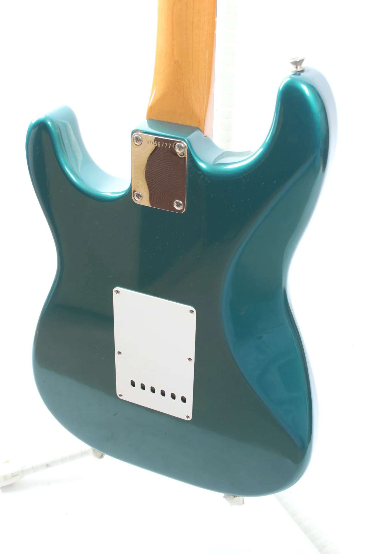 1992 Fender Stratocaster American Vintage 62 Reissue ocean turquoise metallic - Image 9