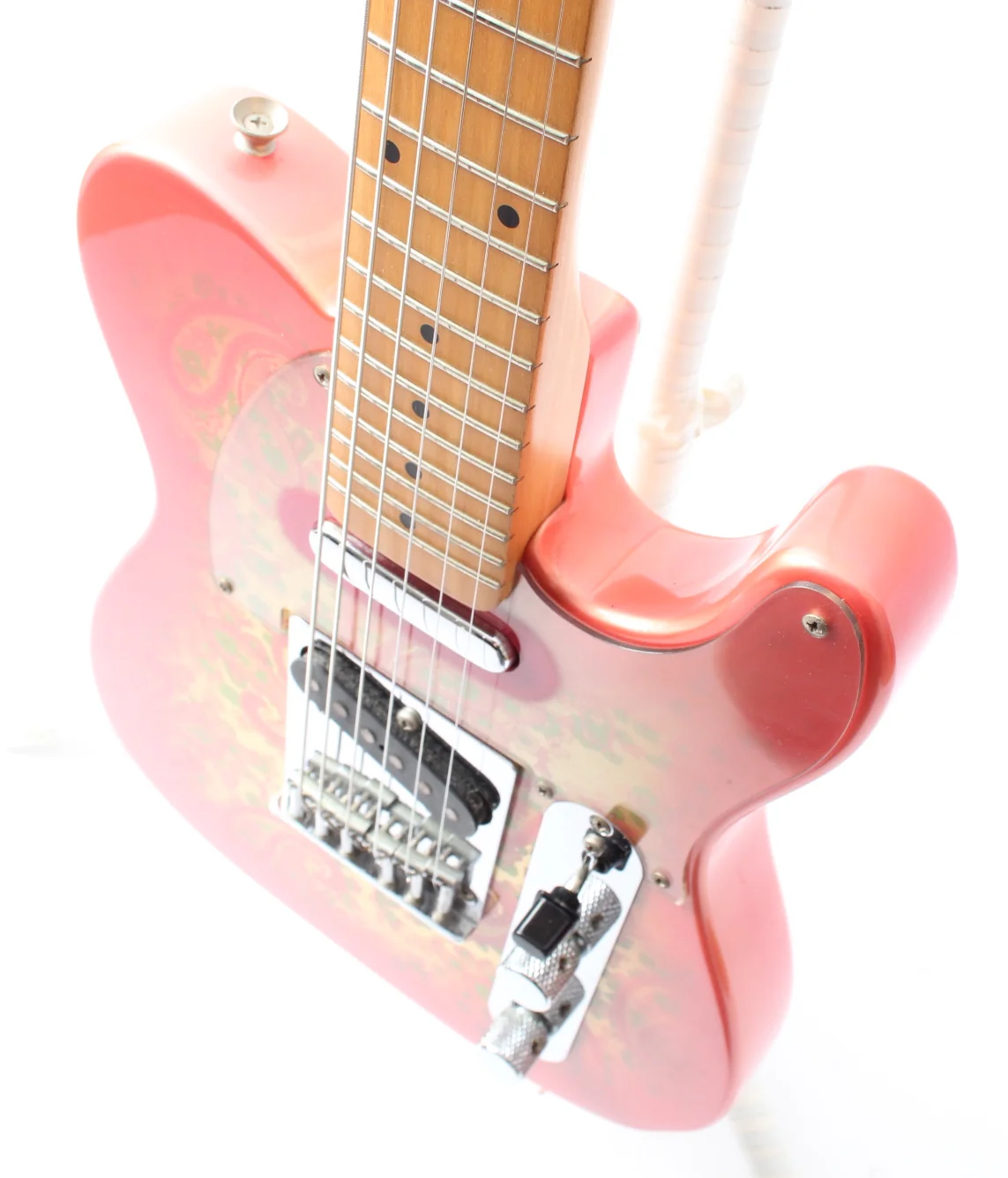 1992 Fender Telecaster Mini MTL-42 pink paisley - Image 3