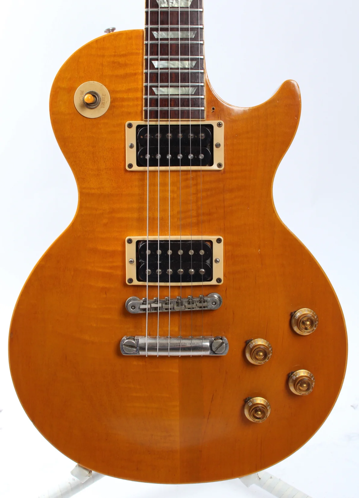 1992 Gibson Les Paul Classic Plus amber - Image 2