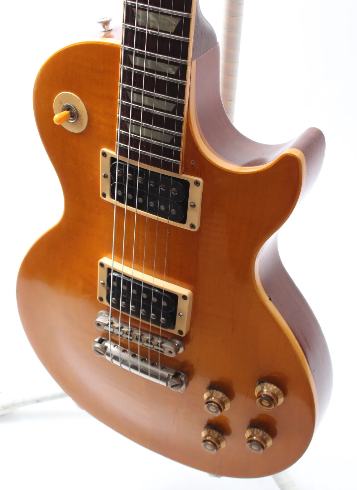 1992 Gibson Les Paul Classic Plus amber - Image 3