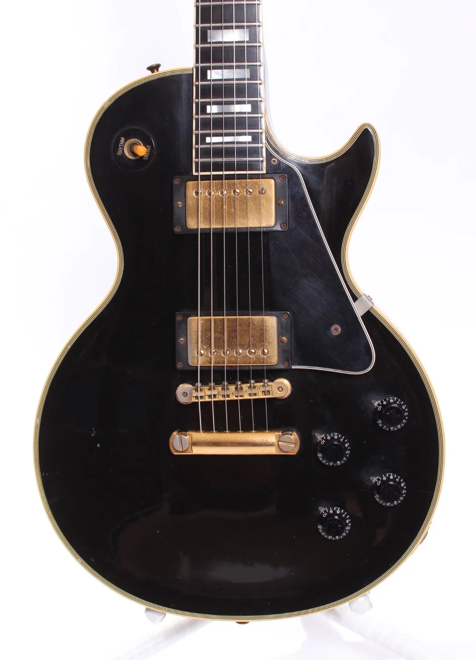 1992 Gibson Les Paul Custom Reissue black - Image 2